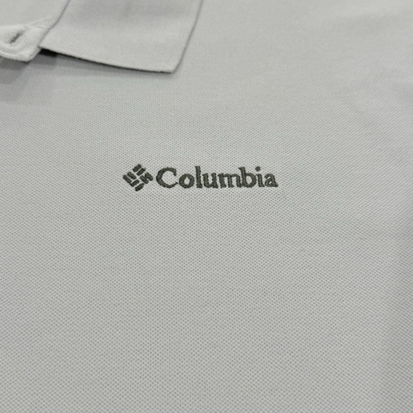 Columbia Active Fit Men's Polo Shirt; Light Gray; Size XL - Picture 3 of 4